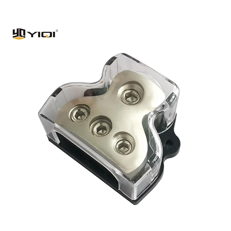 1 In 3 Out Low-Profile Triple-port RV Audio Power Splitter