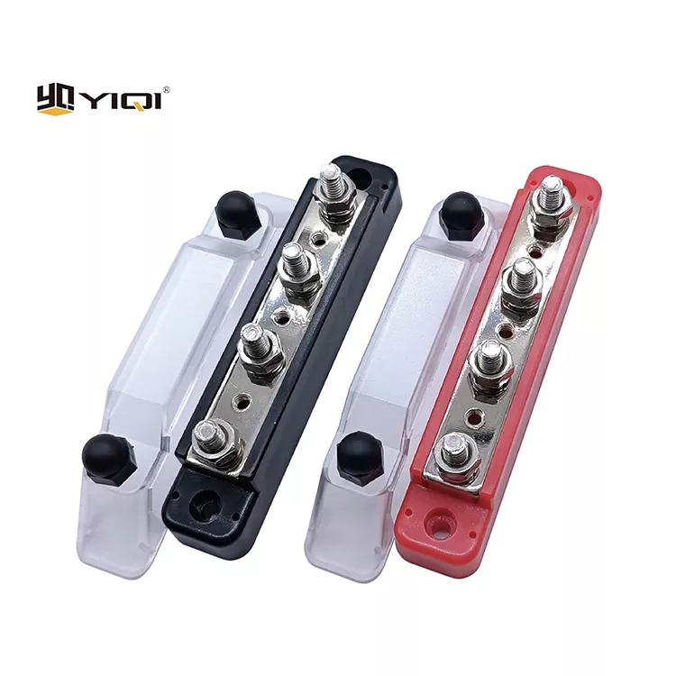 Dual-Core Hybrid Busbar Compact Circuit Distribution Block