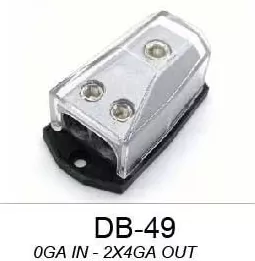1 In 2 Out Block Dual-port Auto Current Distributor