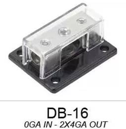 1 In 2 Out Block Dual-port Auto Current Distributor