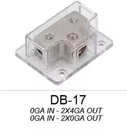 1 In 2 Out Block Dual-port Auto Current Distributor