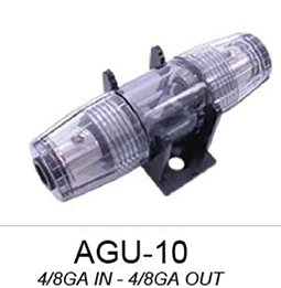 High Current Multi-channel Car Marine Audio AGU Fuse Holder