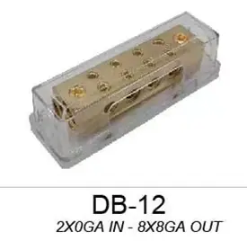 Multi-wire Distribution Block Tinned-copper Current Distributor