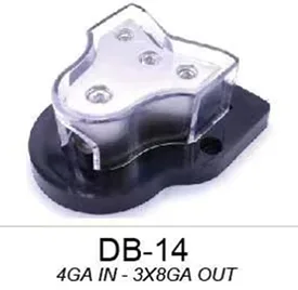 Tinned-copper Multi-wire Distribution Block Circuit Splitter